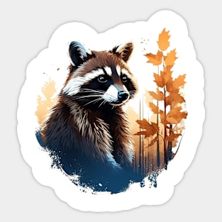 raccon Sticker